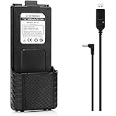 BAOFENG BL-5L 3800mAh Extended Battery Compatible with UV-5R RD-5R UV-5RTP UV-5R Plus UV-5G UV-5G Pro GT-5R GT-5R Pro, Origin