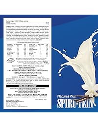 Batido Nature's Plus Spiru-Tein (Spirutein) – Vainilla 2.4 Libras. Polvo