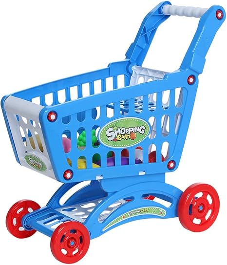 Amazon.com: Pretend para jugar juegos de juguetes para bebé, carritos de la compra para niños de 20.0 in, frutas y verduras, juguetes de corte educativo, juguetes de regalo para pretender alimentos frutas,