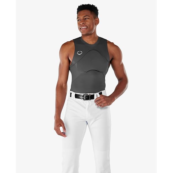 EvoShield Men's Seamless Training Shirt - Athletic Fit, Mesh Ventilation, Reflective Logos