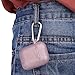 Case for Airpods Accessories Set, Filoto Airpod Silicone Case Cover with Keychain/Strap/Earhooks/Accessories Storage Travel Box for Apple Airpods 2&1, Best Gift for Your Air Pod (Rose Gold)