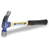 VAUGHAN 999 Series Framer, 20 Oz Fiberglass, Assembled in the USA | Heavy Ripping Hammer, Long Neck for Power Strikes, Hollow-Core Fiberglass Handle, Smooth Face, 20 Oz, VN10508