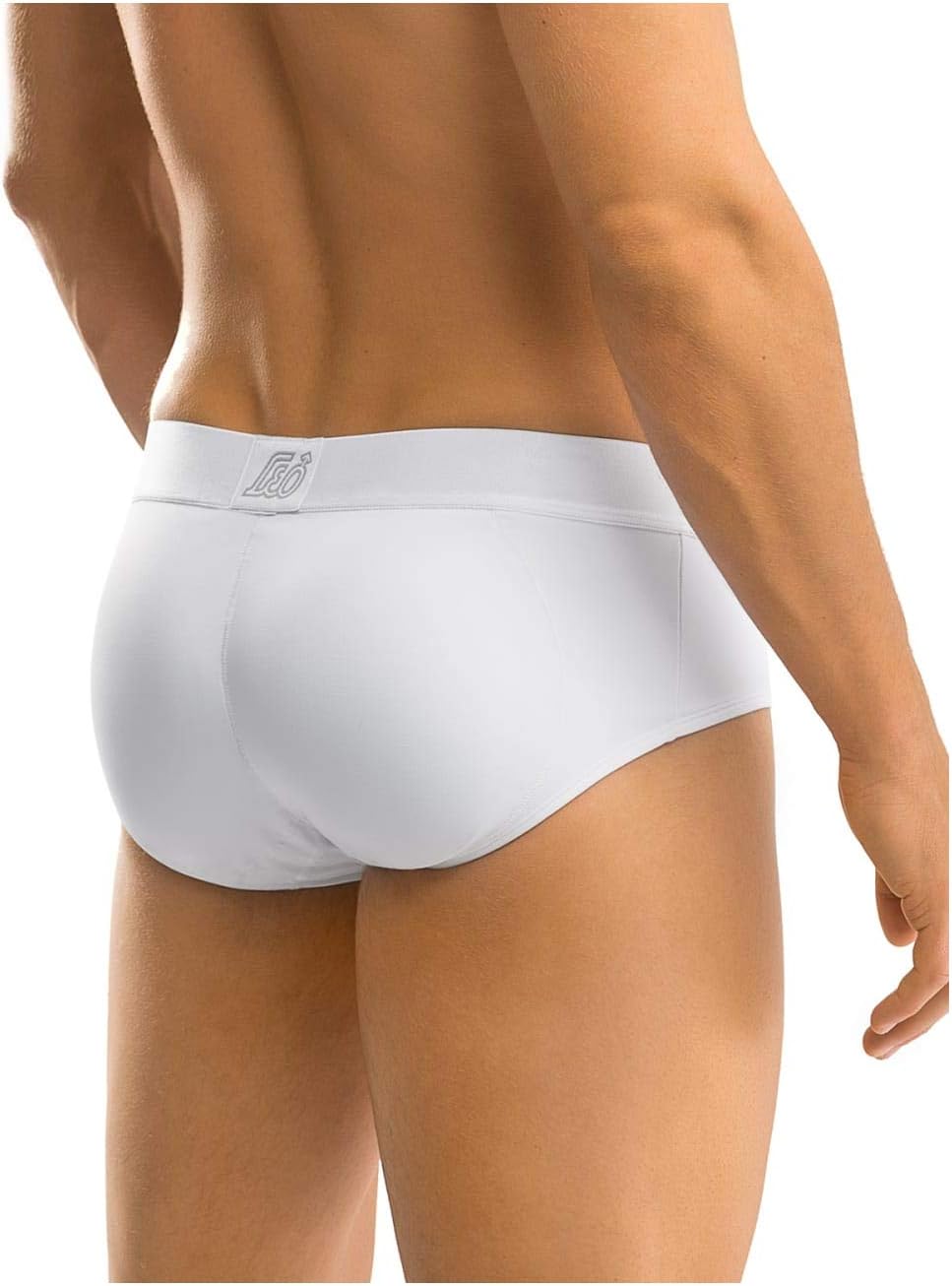 Leo butt lifting/enhancement performance brief underwear for men removable pads