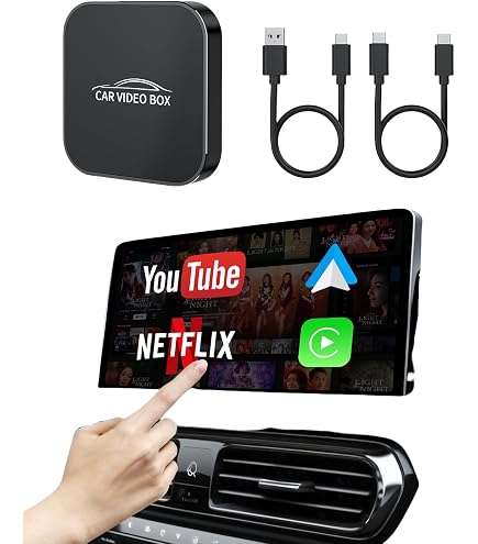 CarPlay Smart Ai Box Android Wireless CarPlay Android Auto Adapter