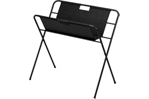 MEEDEN Canvas Print Rack, Folding Metal Print Rack, Art Drying Rack, Portable Art Storage Rack, Display for Poster Stand, Canvas, Panels, Artworks - Large