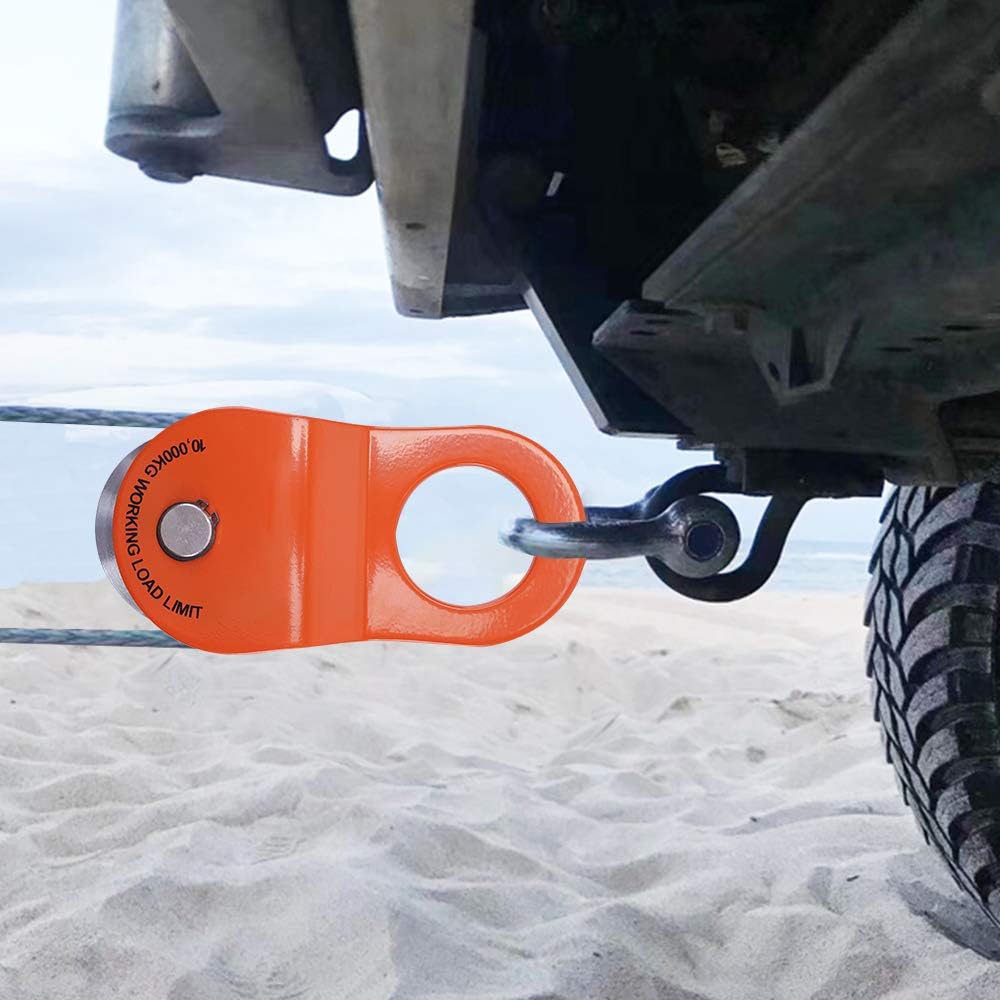 leofit 10T Recovery Winch Snatch Block 22000LB Capacity