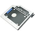 Nimitz 2nd HDD SSD Hard Drive Caddy Compatible with Dell Latitude E6440 E6540 with Ejector
