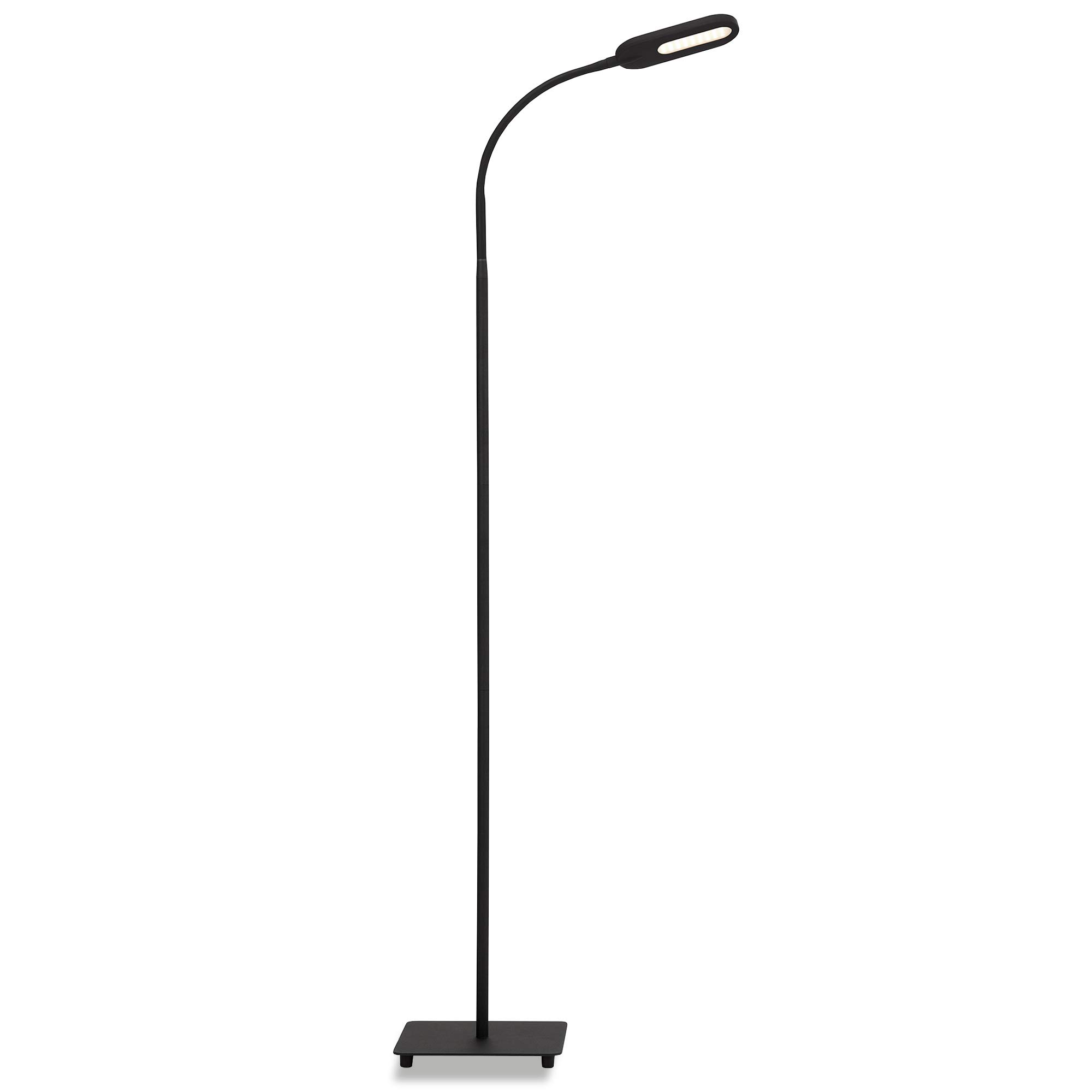 BRILONER LED Floor Lamp with Touch, Dimmable, Adjustable White Light, Reading & Living Room Use, 21 x 21 x