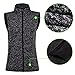 SPOEAR Zip Up Womens Vest with Zipper Pockets Athletic Sweater Fleece Vest Sleeveless Sweater Jacket
