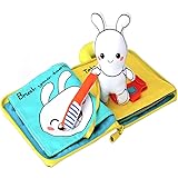 beiens 9 Theme My Quiet Books - Ultra Soft Baby Books Touch and Feel Cloth Book, 3D Books Fabric Activity for Baby /Toddler, 