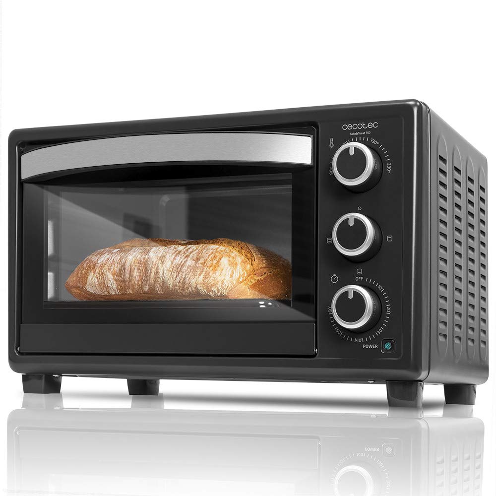 Cecotec-Horno-Sobremesa-Electrico-Baken-Toast-550-1500-W-Capacidad-23-L-3-Modos-Temporizador-hasta-60-minutos