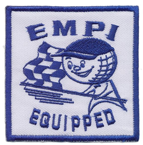 Empi Equipped Tuning parts VW Buggy USA iron sew on patches Logo Vest Jacket Hat Hoodie Backpack Iron On patches