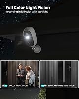 ieGeek 2K Wireless Security Camera Outdoor Battery Powered 3MP Color Night view 3