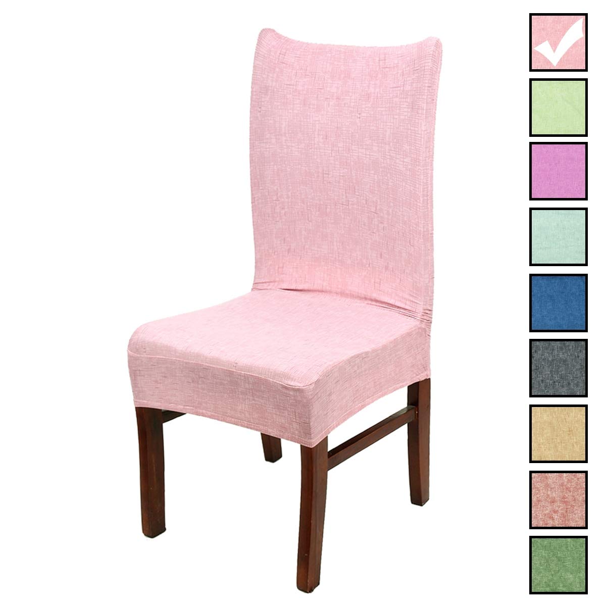 Best pink dining room chair covers