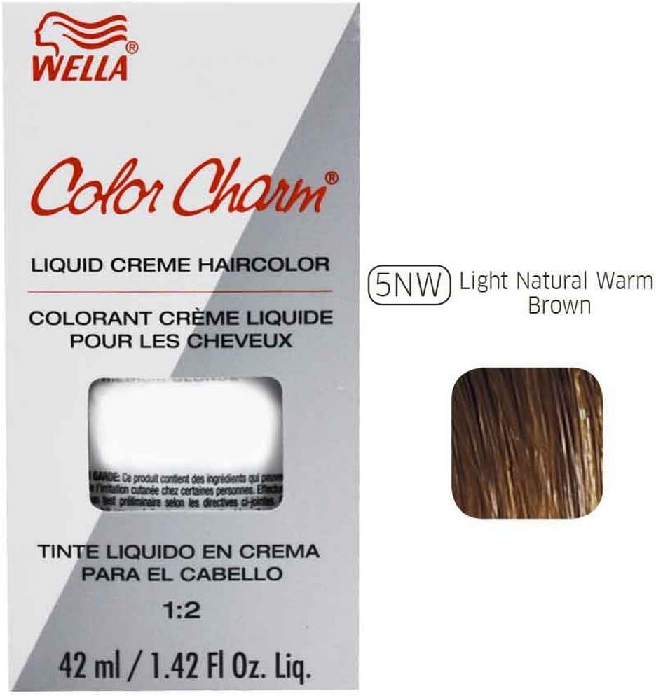 Wella Color Charm Liquid Toner Hair Color 5nw Light Natural