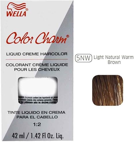 Wella Color Charm Liquid Toner Hair Color 5nw Light Natural