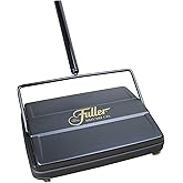 Fuller Brush 17027 Electrostatic Carpet &amp; Floor Sweeper - 9" Cleaning Path - Lightweight - Ideal for Crumby Messes - Works On Carpets &amp; Hard Floor Surfaces - Black