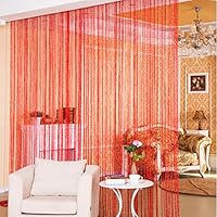 FUT_Forever Curtain String Door Window Room Decorative Panel Divider Cute Glitter Crystal Ball String Tassel Silk Crystal Beads Curtain