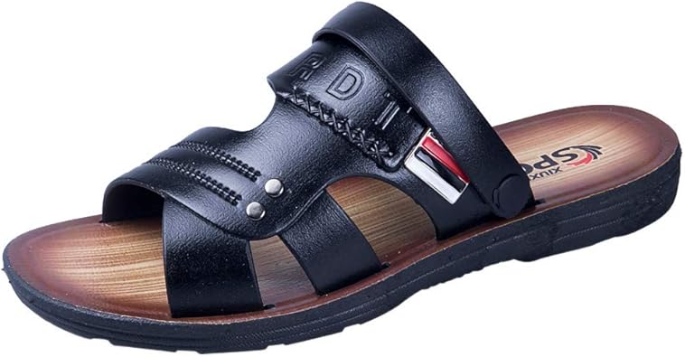 wide fit mens sliders