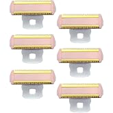 6PCS Women Shaver Replacement Heads for Finishing Touch Flawless Body Rechargeable Ladies Shaver Hair Remover Heads (Pack of 6)
