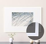 Gaahing Wall Molding Trim & Chair Rail Peel and Stick 3m x 32mm White view 3