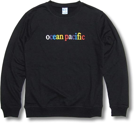 Amazon Op オーシャンパシフィック Ocean Pacific サーフブランド メンズ トレーナー 制菌 抗菌 防臭 スウェットシャツ シンプル トレーナー パーカー 通販