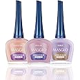 MASGLO Tradicional – Set of 4 Nail Polishes 13-Free Formula, Up to 7 Days of Wear, High-Coverage & Glossy Finish – (0.5 oz Each)