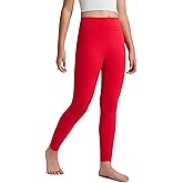 CRZ YOGA Girls Butterlift No Front Seam Full Length Yoga Leggings - Athletic Sports Casual Pants Tights Kids Teen
