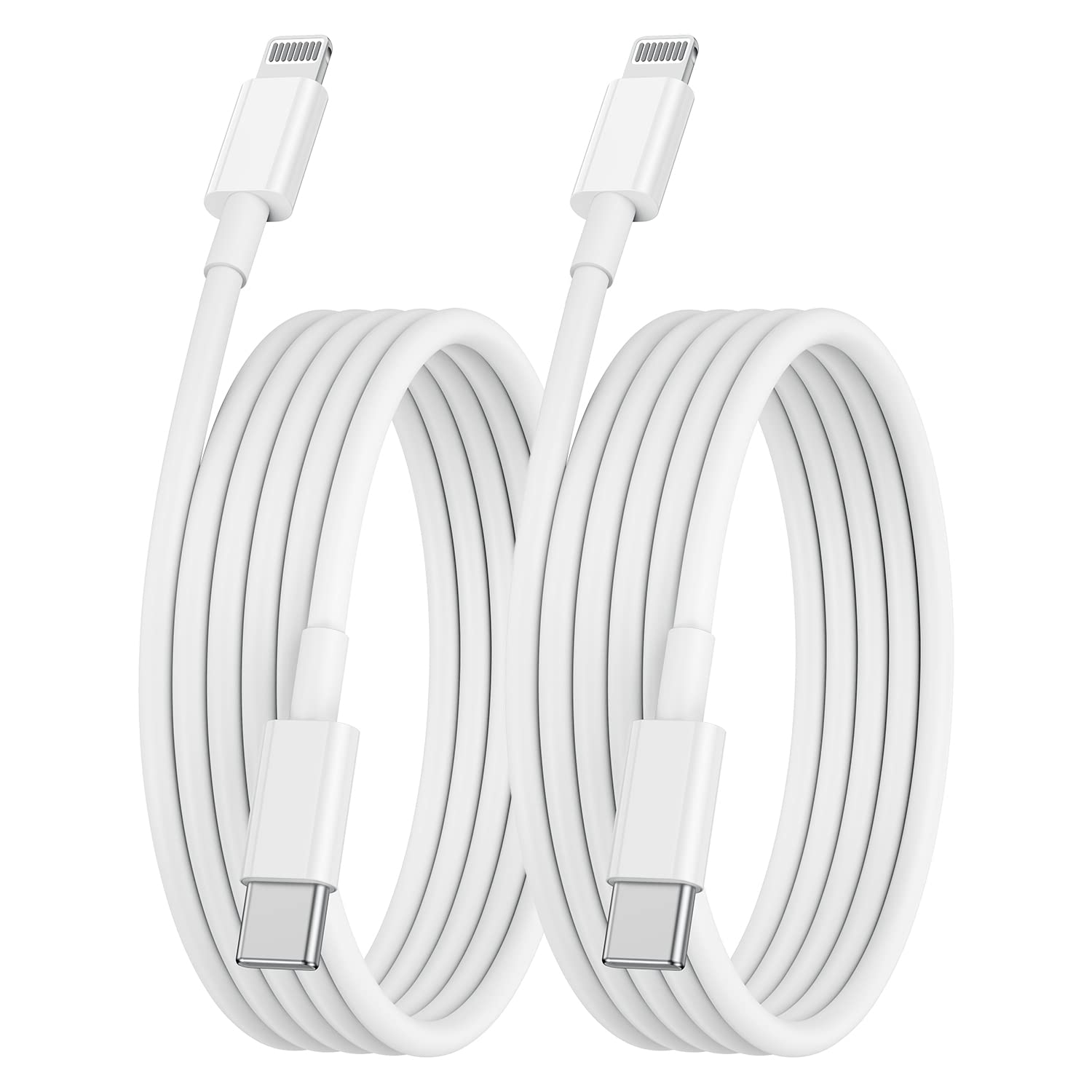 USB C to Lightning Cable 2M, 2Pack iPhone Charger Cable 2m for Apple USB C Charger Fast Charge for iPhone 14/14 Pro/14Pro Max/13/13 Pro/13 Mini/12/12 Pro/12 Pro Max/11, MacBook, iPad