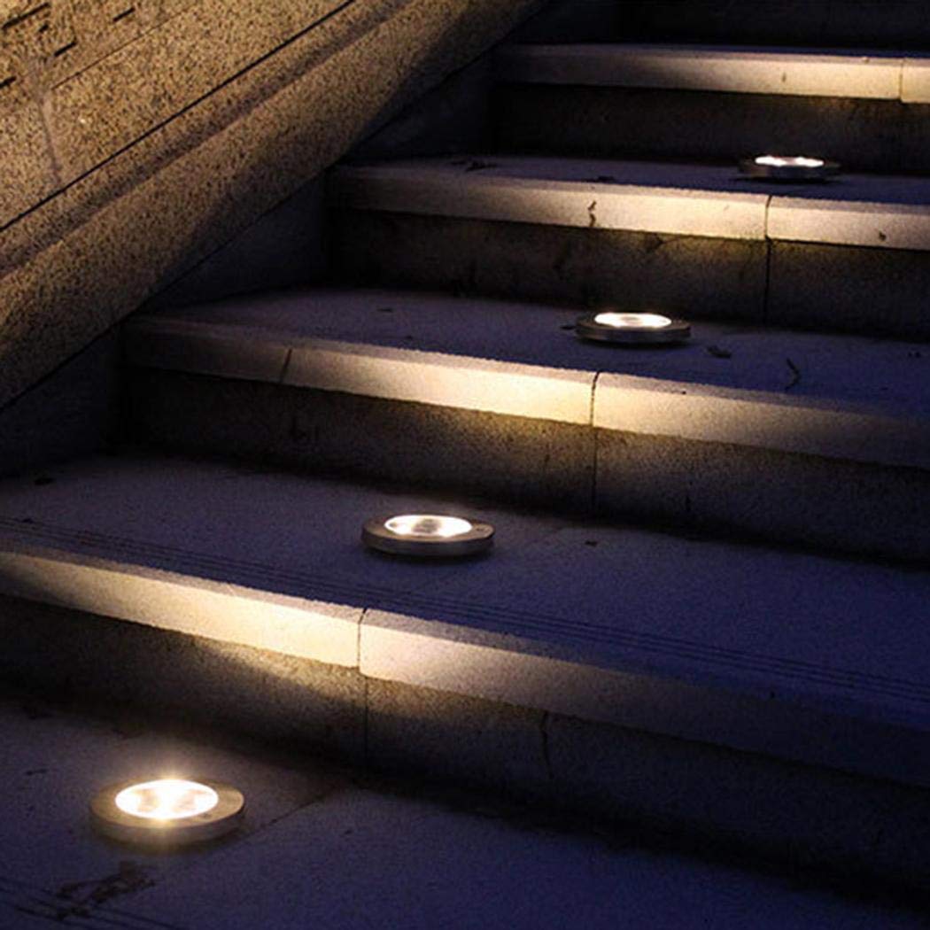 iuyem Amiubo Gehweg der Solar Power LED beleuchtet Weg Garten Untertage Licht Terrassen-Beleuchtung