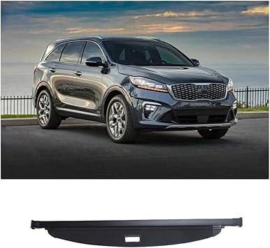 Cosilee Interior Rear Trunk Cargo Cover Security Shield Shade Compatible For Kia Sorento 2016 2017 2018 2019 2020 Amazon Ca Automotive