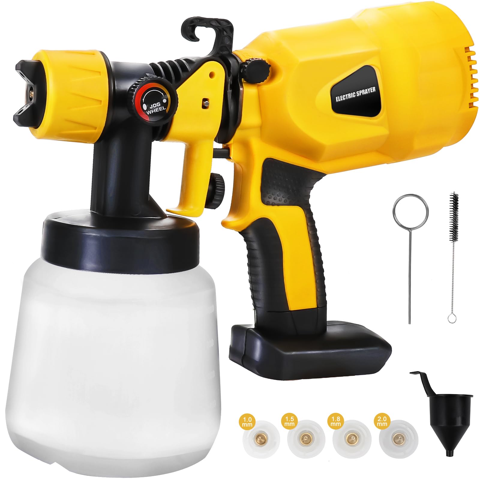 Ryobi Battery 18v Paint Sprayer, Cordless Paint Sprayer HVLP Spray