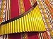 Yzarra Professional Pan Flaute 22 Pipes Natural Bamboo with Case