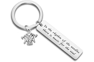 Gzrlyf Crocheter Gift Knitting Lovers Gifts Keychains for Knitters Gifts