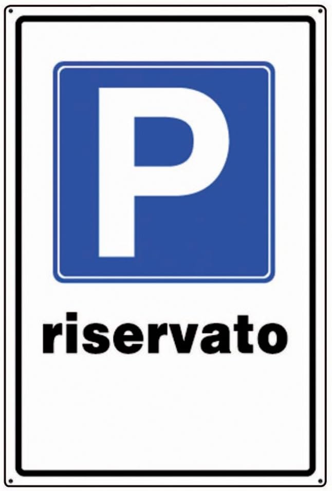 Cartello 'divieto Di Sosta Posteggio Riservato' - SEG 5626 - Foto 7