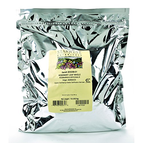 Starwest Botanicals Rosemary Leaf Whole, 1 Pound
