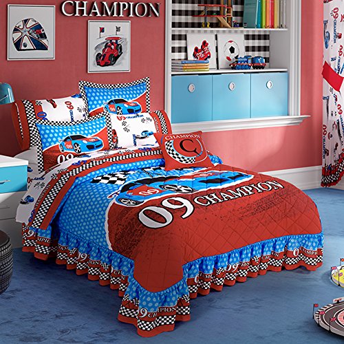09 Champion 3 pc Twin Size Kids Bedspread