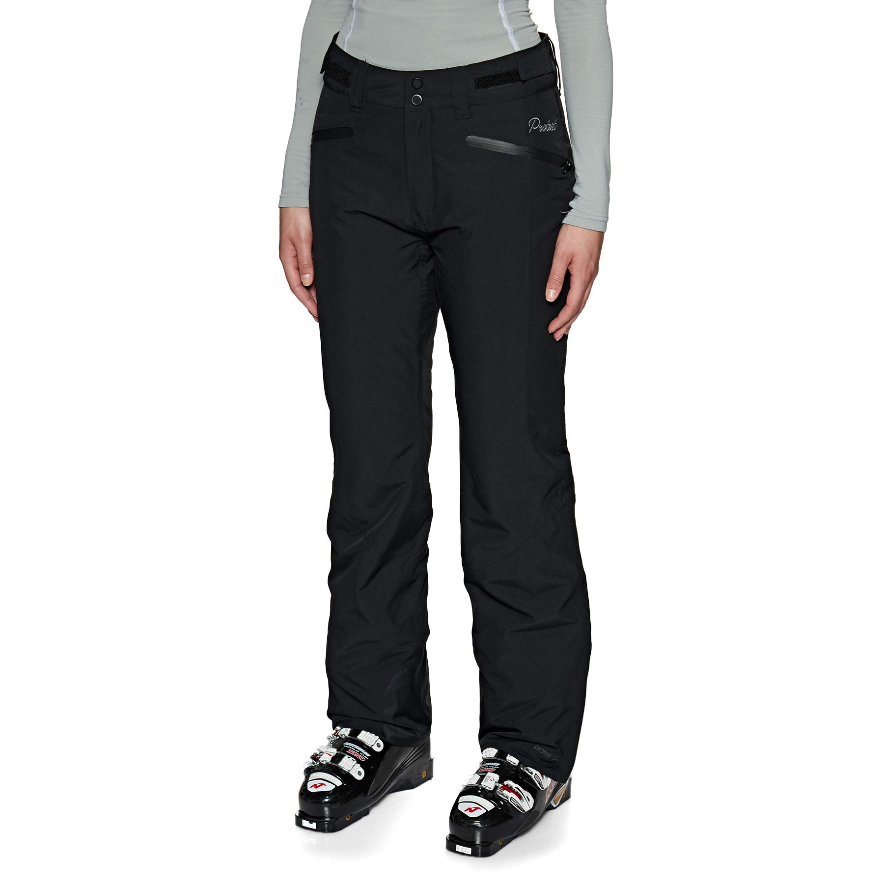 Protest Kensington Ski Pants, Women, Womens, 4610100, Black (True Black 290), XXL