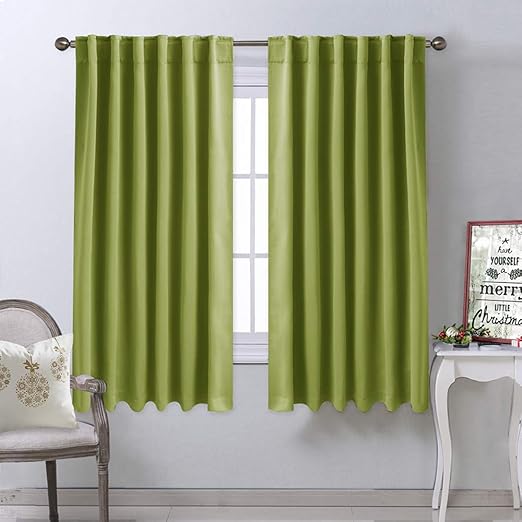 Amazon Com Nicetown Bedroom Curtains Blackout Drapery Panels