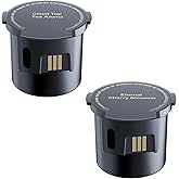 TECXERLLON Fragrant oil packets, Car Air Freshener Refill, Cloud Top Tea Aroma & Eternal Cherry Blossom, Pack of 2, Compatible Only with TECXERLLON Smart Car Air Freshener