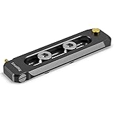 SMALLRIG Universal Low-Profile Quick Release NATO Rail Safety Rail 70mm/2.8inches Long with 1/4'' Screws for NATO Handle Camera Cage EVF Mount – BUN2483
