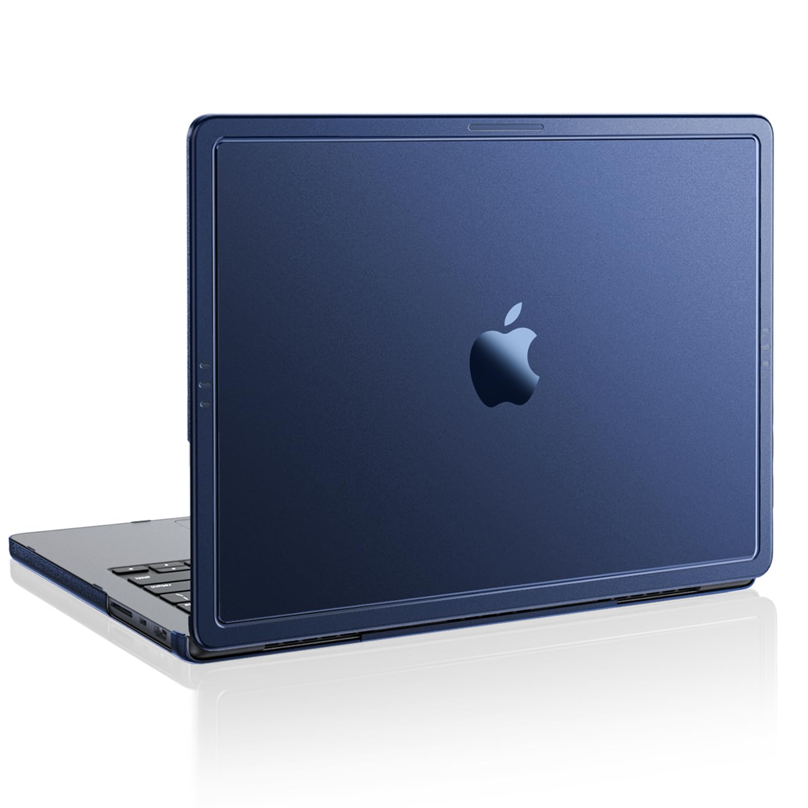 Photo 1 of Soonjet for MacBook Pro 14 inch Case 2025-2021 M4 Pro/Max A3112 M3 A2918 A2992 M2 A2779 M1 A2442 [Anti-Crack Upgrade] [100% Match Official Color] Hard Shell Case Clear Cover Laptop - Midnight