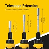 AZUNO 24-in-1 Ratcheting Screwdriver Set Universal Socket 20 CRV Bits Stored view 4