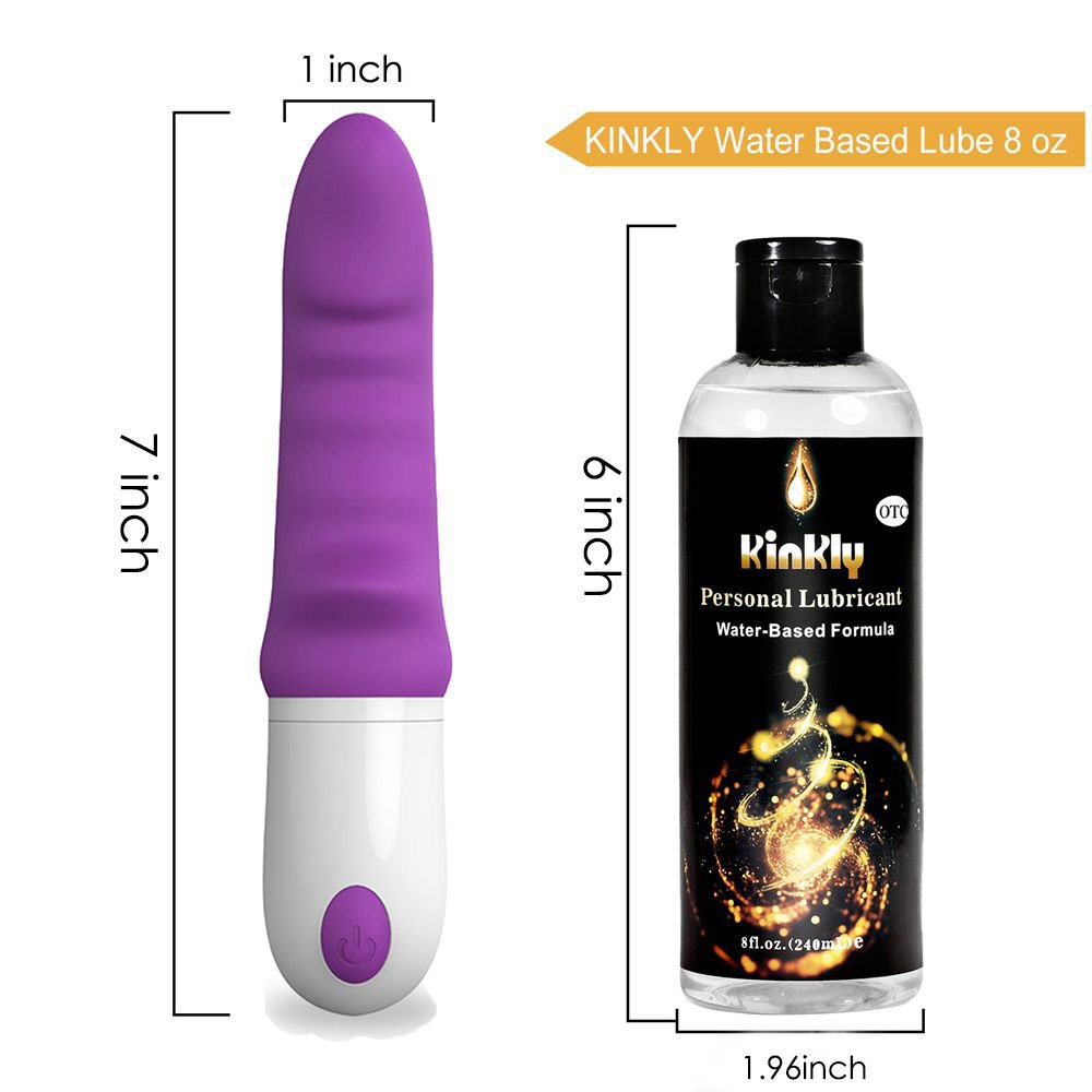 G-Spot Dildo Vibrator for Vagina, Sex Adult Toys for Women,Wand Massager Clitoris Stimulator for Beginner(Purple)
