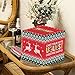 Omgouue Ugly Sweater Contest Ballot Box and Voting Cards Set for Christmas New Year Party