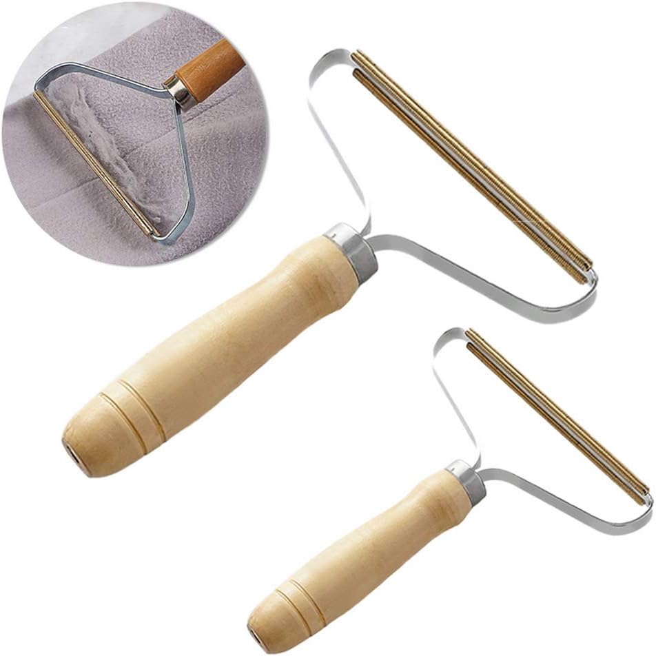 kuou Portable Lint Remover Clothes Fuzz Shaver, Reusable Clothes Cut