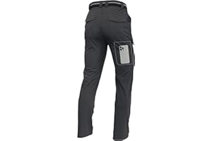 LINLANG EN Men's Lightweight Hiking Cargo Pants Waterproof Quick Dry Travel Fishing Climbing Work Outdoor Pants