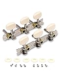 Metallor 3 on a Plank Guitar Tuning Pegs Chrome