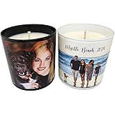 Personalized Photo Candle | Custom Soy Candle | 4oz or 10oz Handmade