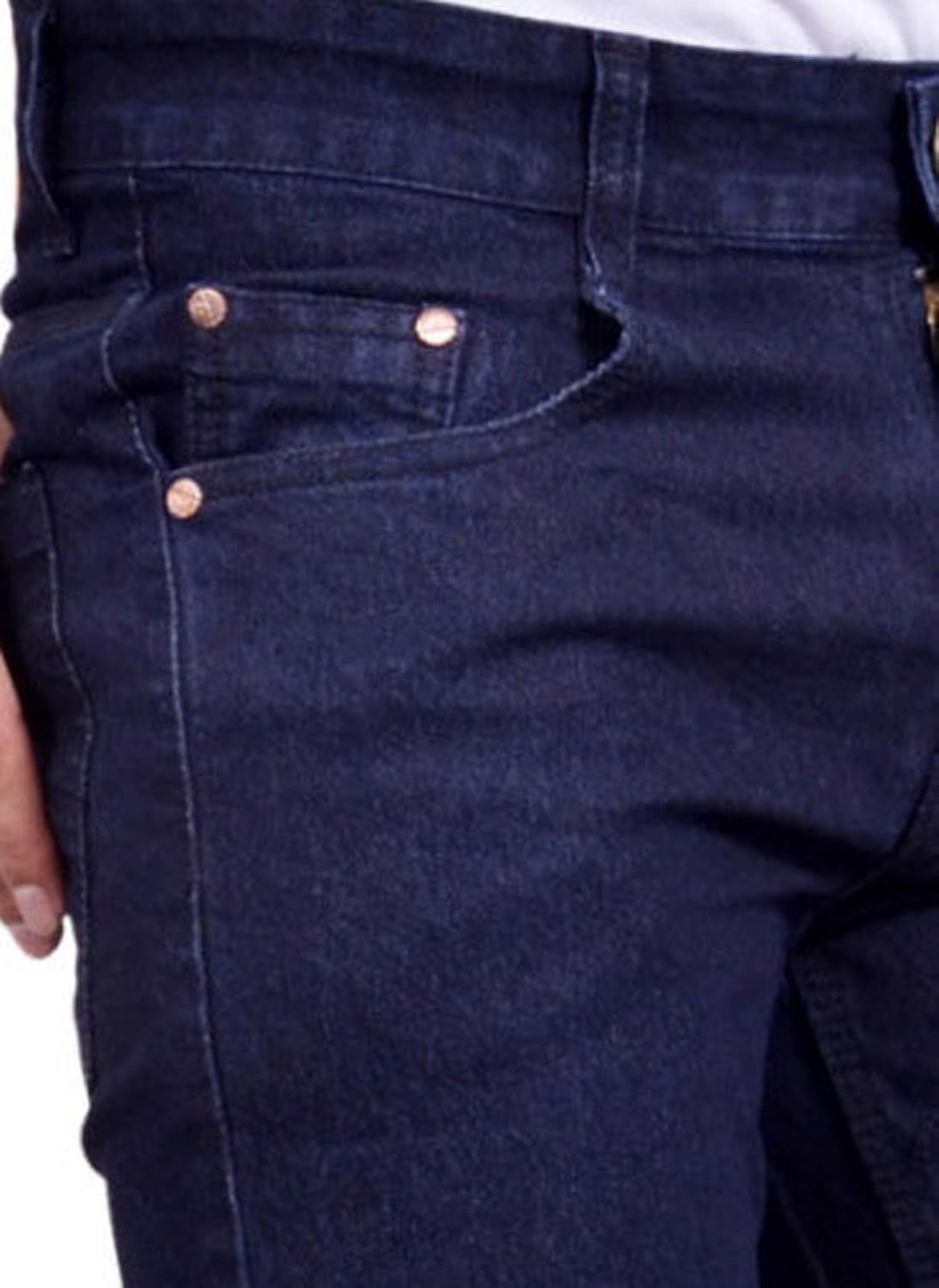 studio nexx men's carbon blue regular fit jeans